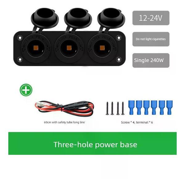Изображение товара Автомобильное зарядное устройство UNIMALL с 3 USB-выходами для смартфонов