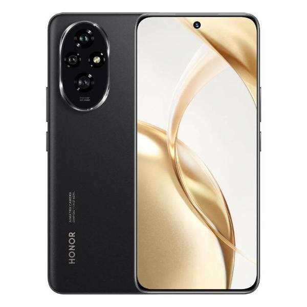 Изображение товара Смартфон HONOR 200 12/256GB Черный с AMOLED экраном