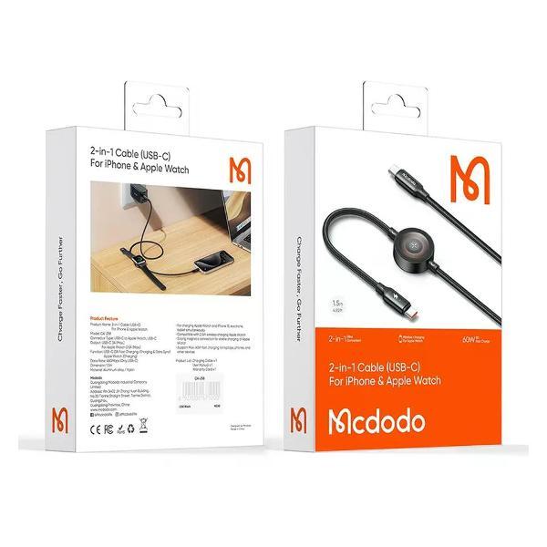 Изображение товара Кабель USB Type-C UNIMALL 220 для смартфонов и iWatch, 1.5 м