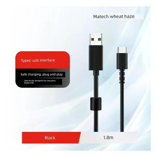Изображение товара Кабель USB-C Meijia Lion M 1.8м для смартфона и телефона Изображение товара Кабель USB-C Meijia Lion M 1.8м для смартфона и телефона