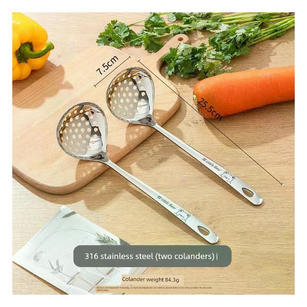 Изображение товара Набор дуршлагов UNIMALL из нержавеющей стали 316 с антимикробным покрытием Изображение товара Набор дуршлагов UNIMALL из нержавеющей стали 316 с антимикробным покрытием