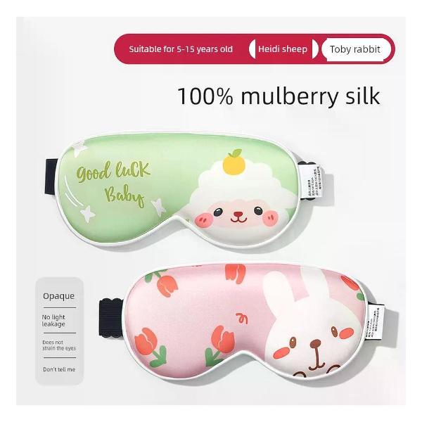 Изображение товара Детская маска для сна UNIMALL из шелка розовая для комфорта и защиты Изображение товара Детская маска для сна UNIMALL из шелка розовая для комфорта и защиты