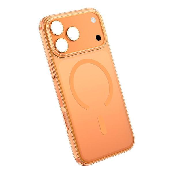 Изображение товара Чехол для iPhone 17 Pro Max KEEPHONE Hybrid MagSafe Оранжевый Изображение товара Чехол для iPhone 17 Pro Max KEEPHONE Hybrid MagSafe Оранжевый