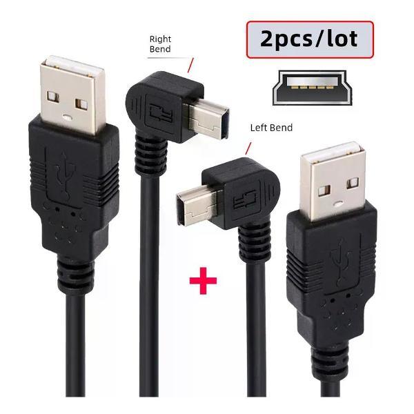 Изображение товара Кабель USB Mini-USB 0.5м UNIMALL U2-057- черный для компьютеров