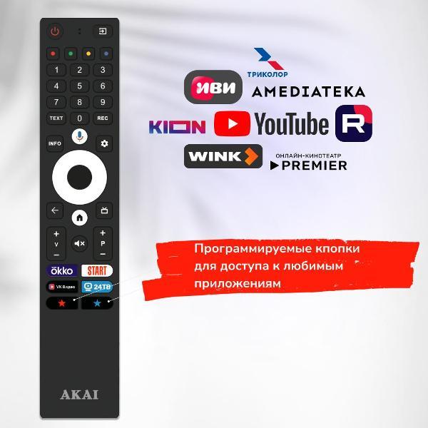 Изображение товара Пульт ДУ для ТВ, приставки ТВ, DVD-плеера Akai CX-636 (SMART series)