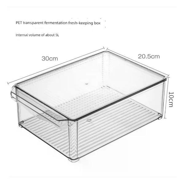Изображение товара Ферментационный бокс PET 5.5л Прозрачный для хранения и ферментации Изображение товара Ферментационный бокс PET 5.5л Прозрачный для хранения и ферментации