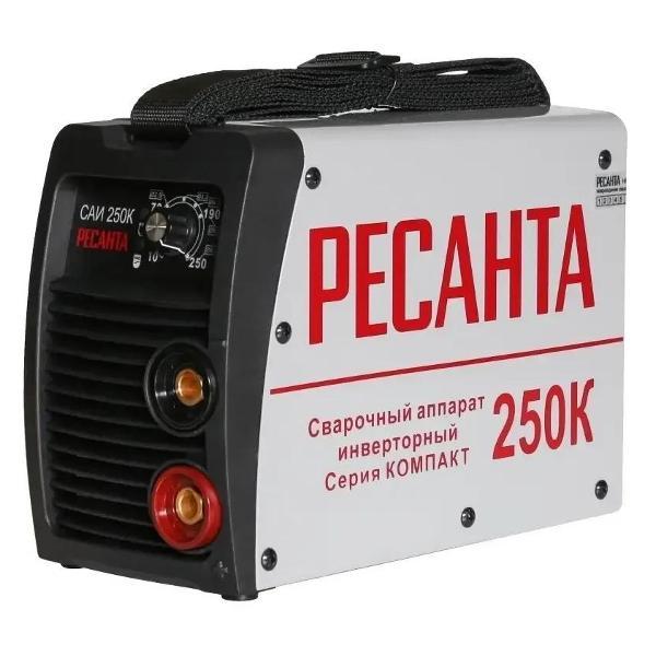 Изображение товара Сварочный аппарат, инвертор Ресанта САИ 250К (компакт) 65/38