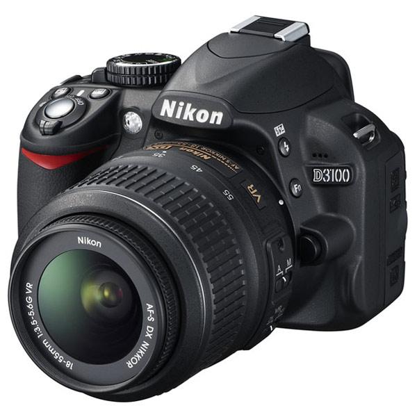 Купить Фотоаппарат зеркальный Nikon D3100 Kit 18-55VR Black по