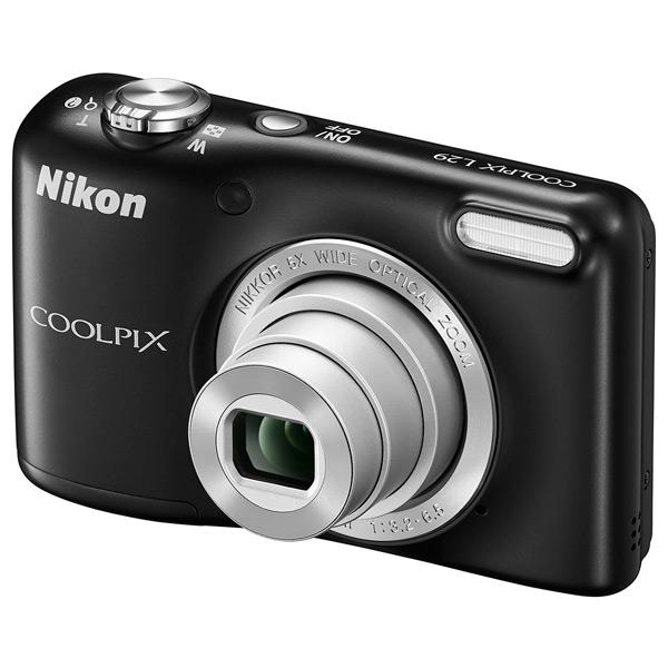 Купить Фотоаппарат компактный Nikon Coolpix L29 Black по выгодной