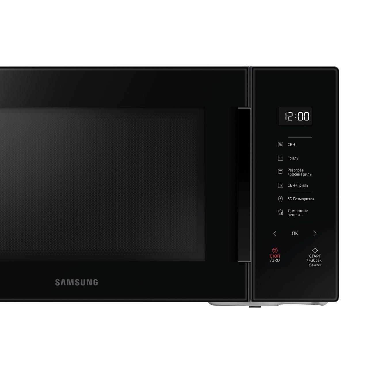 Микроволновая печь - СВЧ Samsung MG30T5018AK/BW — фото 9