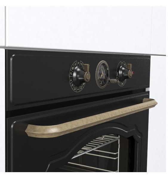 Духовой шкаф Gorenje BOS67371CLB Retro с конвекцией и грилем — фото 8