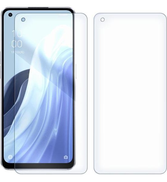 Изображение товара Комплект из 2-x защитных гибридных стекол Krutoff для Oppo Reno7 A 5G