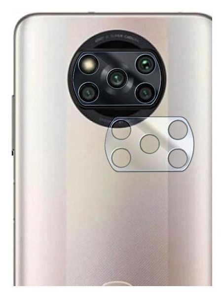 Изображение товара Защитное стекло Krutoff для Xiaomi Poco X3 Pro с твердостью 9H