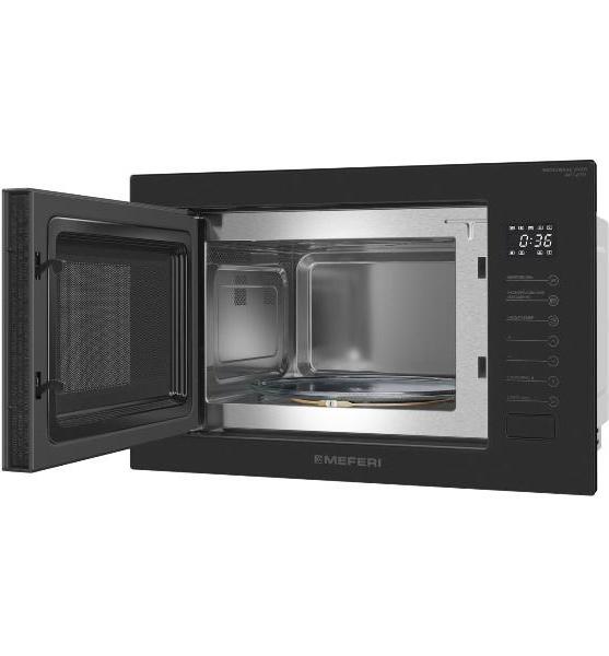Микроволновая печь встраиваемая MEFERI MMO6025BK MATT ULTRA 25 л — фото 6