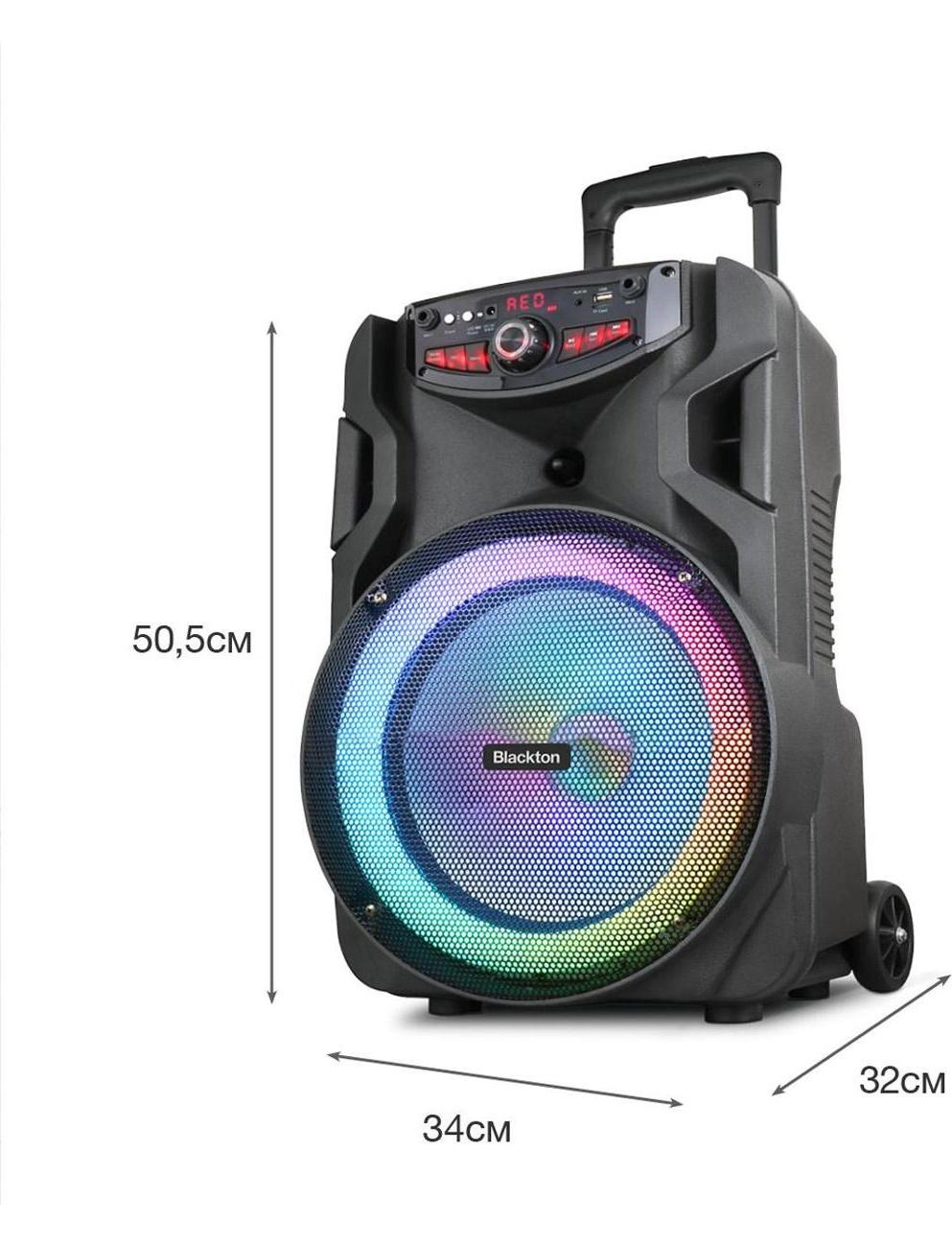 Беспроводная акустика Blackton Bt PBS2113 Black — фото 3