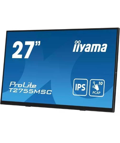 Монитор 27 " Iiyama ProLite T2755MSC-B1, Черный, [T2755MSC-B1] — фото 7