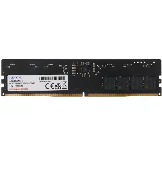 Оперативная память A-DATA DDR5 16GB 5600MHz AD5U560016G-S RTL PC5-44800 CL46