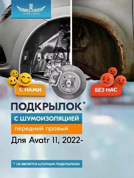 Подкрылок Totem Liners TOTEM.S.A67800.12