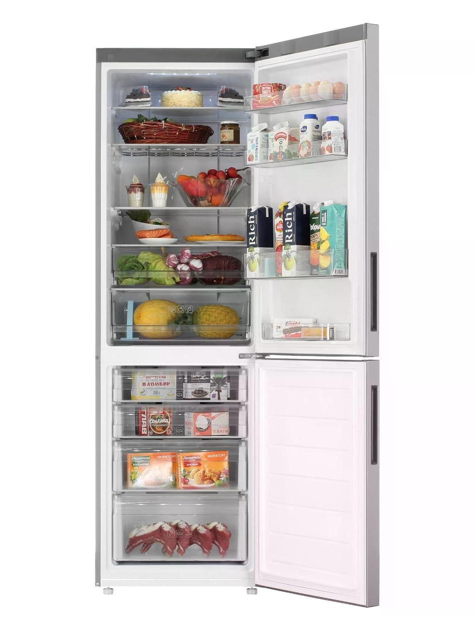 Холодильник с морозильником Haier C2F636CXMVU1 серебристый — фото 5