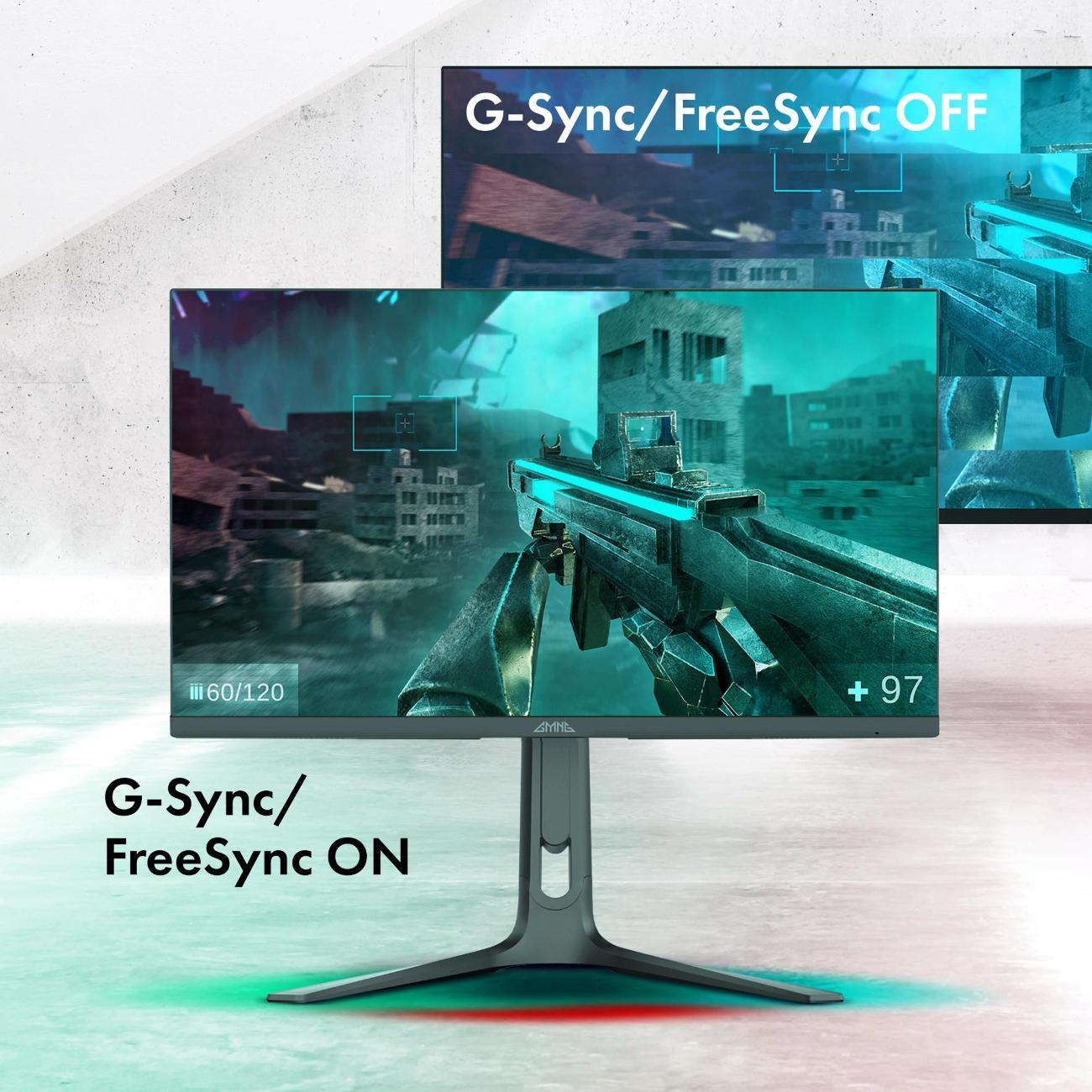 27" Монитор GMNG Gaming GM-27F23, 3840x2160, IPS — фото 6