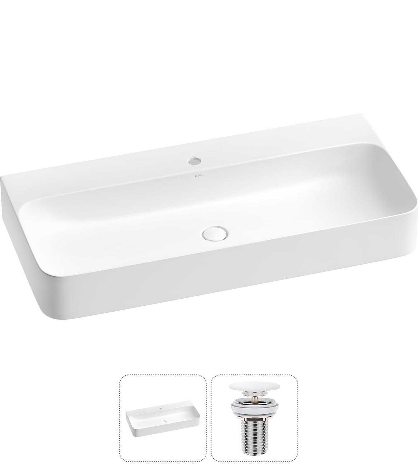 Изображение товара Накладная раковина Lavinia Boho Bathroom Sink прямоугольная