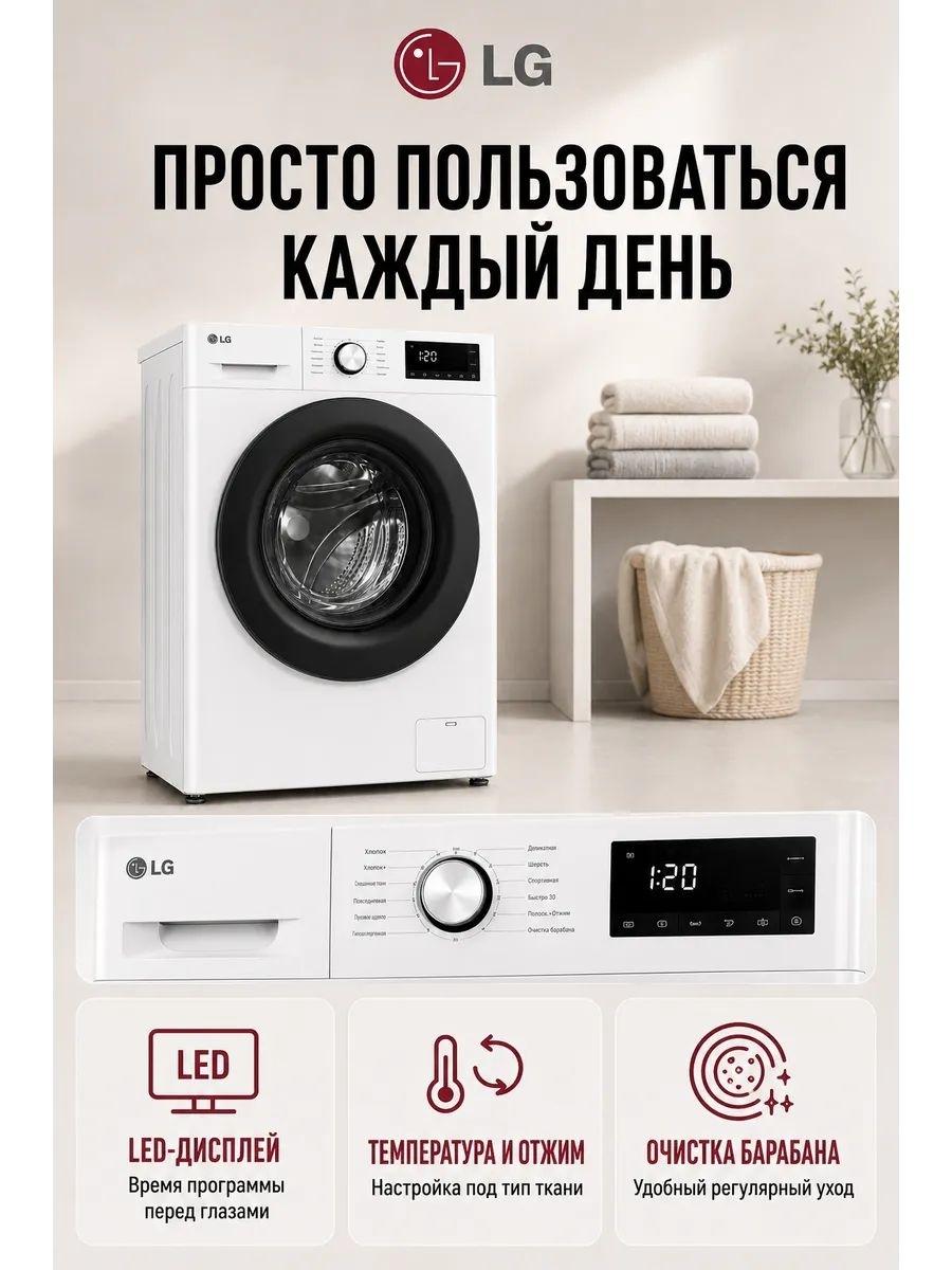 Стиральная машина LG F2Y1VYPY5P — фото 6