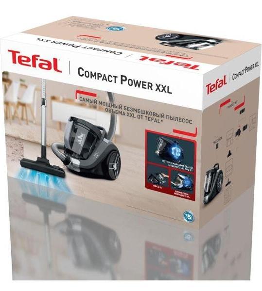 Пылесос Tefal Compact Power XXL TW4B36EA серый — фото 11