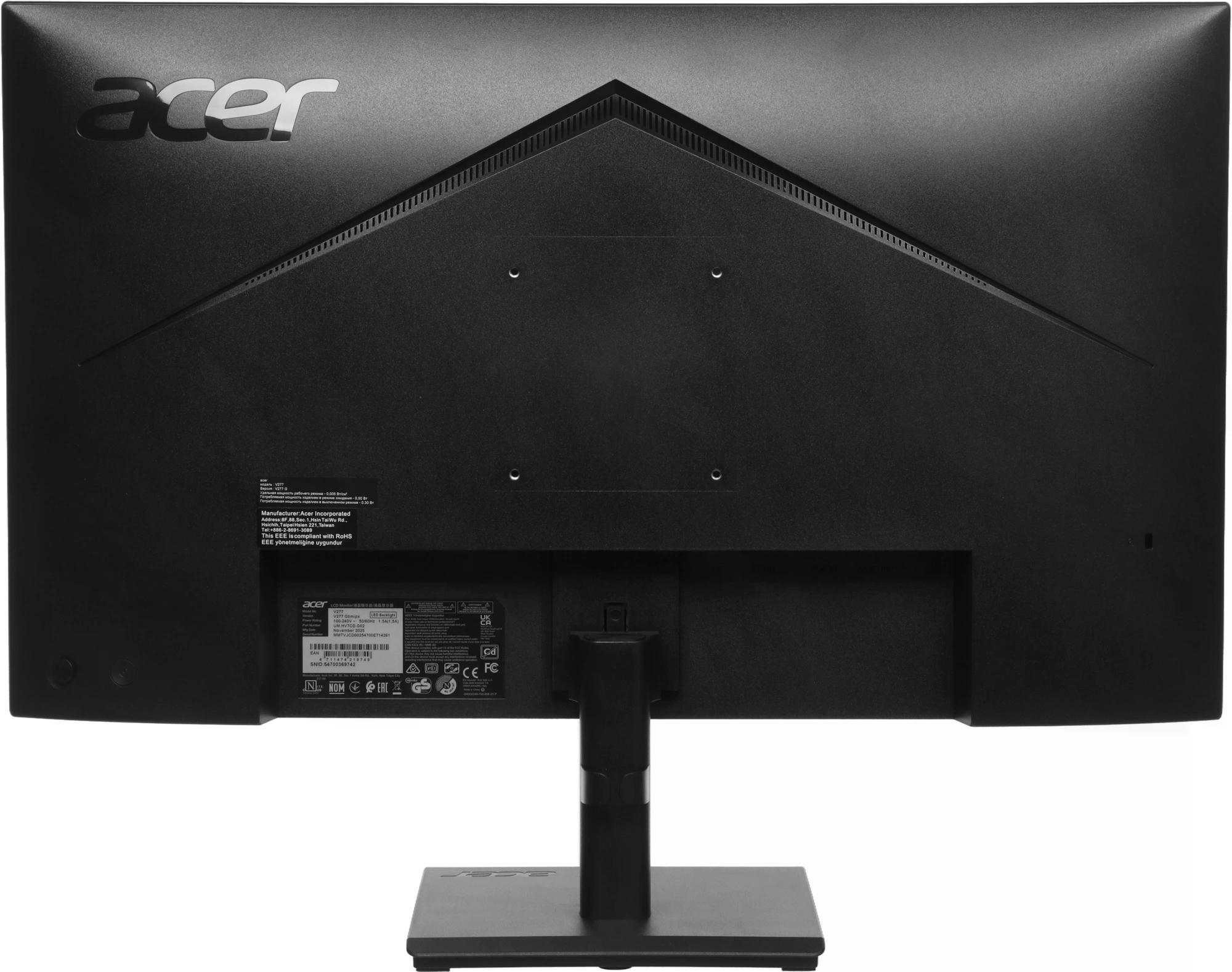 Монитор Acer V277Gbmipx — фото 9