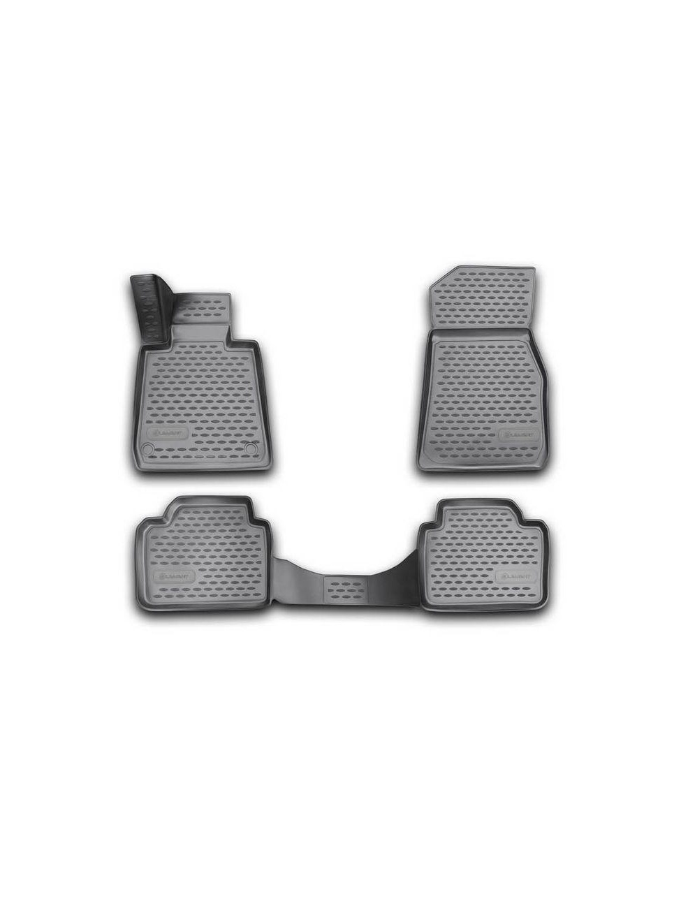 Изображение товара Коврики в салон Element Коврики 3D в салон BMW 3 F30, 2012- 4 шт. (полиуретан) / БМВ Тройка