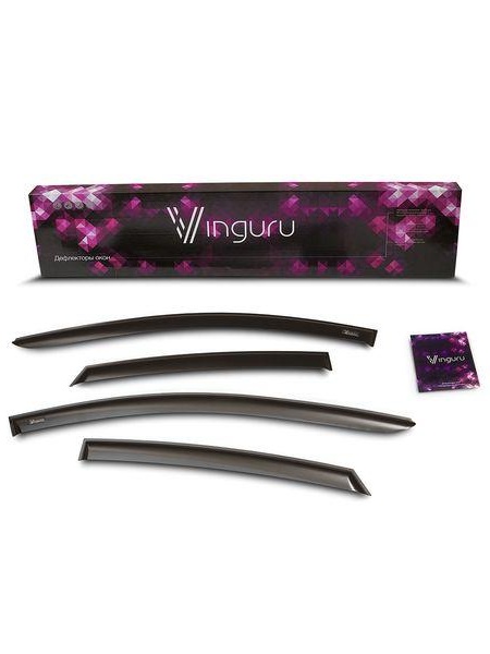Изображение товара Дефлектор Vinguru Дефлекторы окон Vinguru для LADA 2109 11987-2006 /накладные/скотч/к-т 4 шт./литьевой поликарбонат / Лада Изображение товара Дефлектор Vinguru Дефлекторы окон Vinguru для LADA 2109 11987-2006 /накладные/скотч/к-т 4 шт./литьевой поликарбонат / Лада