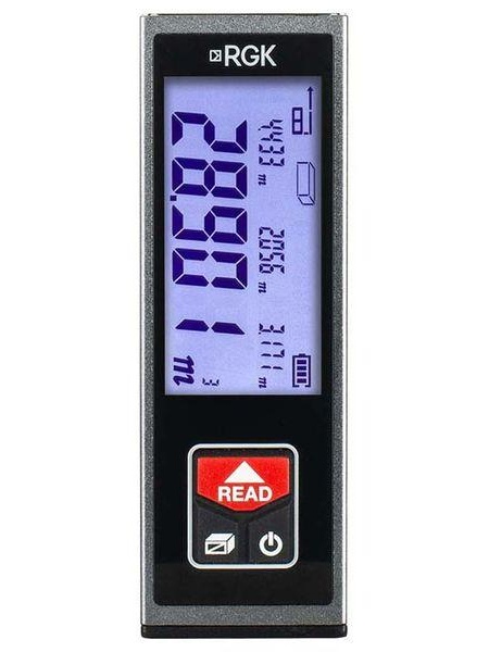 Изображение товара Дальномер лазерный и рулетка RGK D40 (770057)