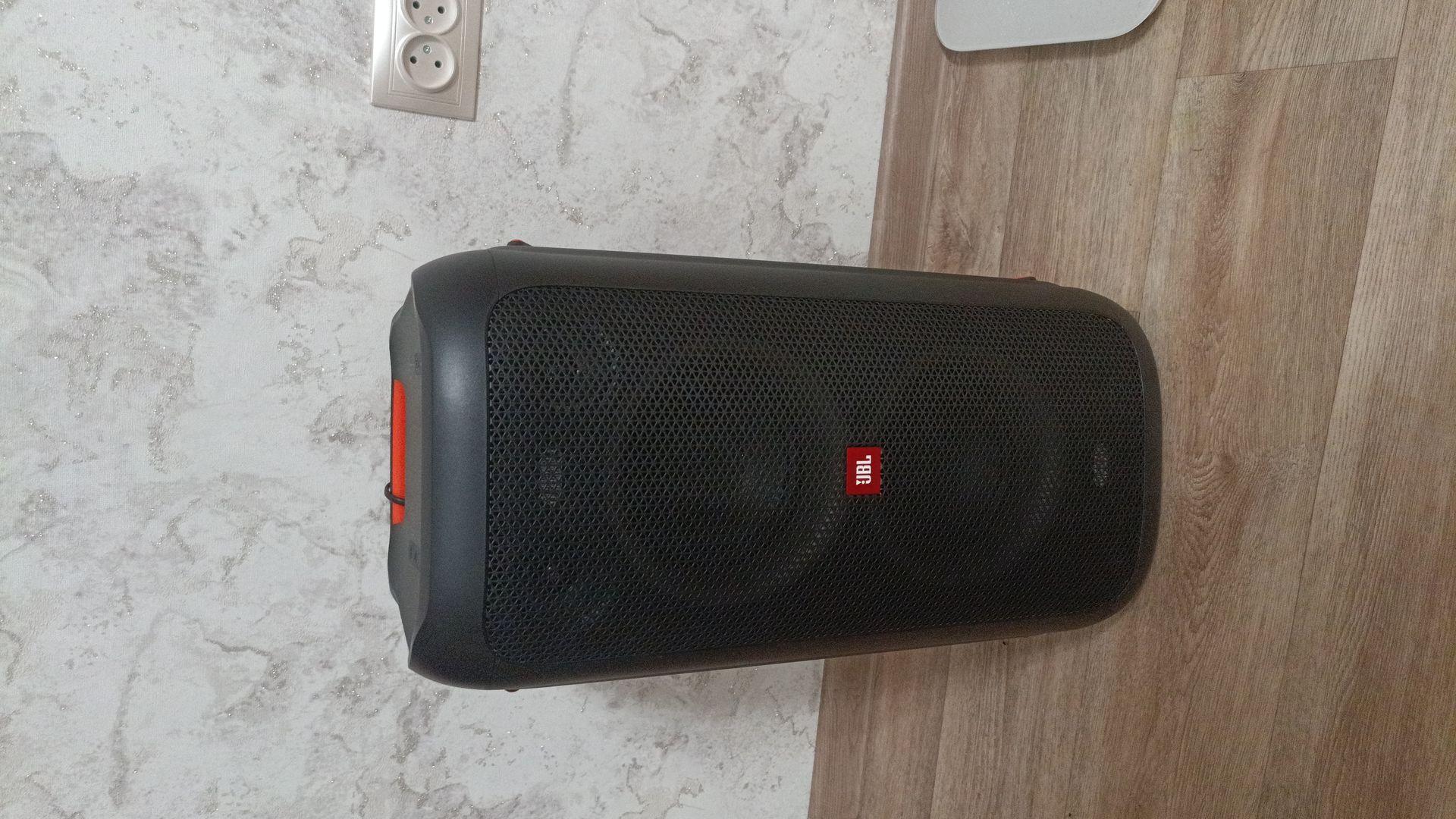 Музыкальный центр Mini JBL PartyBox 100 Black - отзывы покупателей и  владельцев | М.Видео - Москва